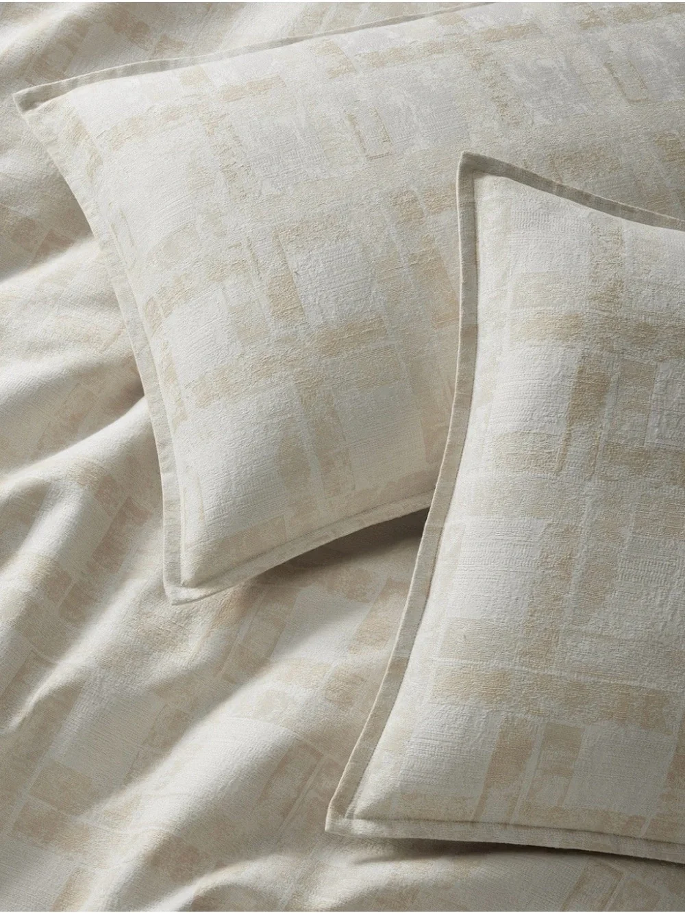 Hotel Collection Cream Textured Comforter Set